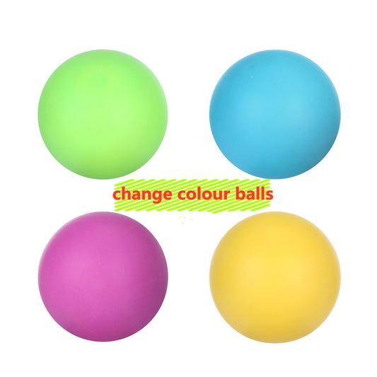 4Pcs Color Changing Squishy Balls Stress Relief Fidget Toys