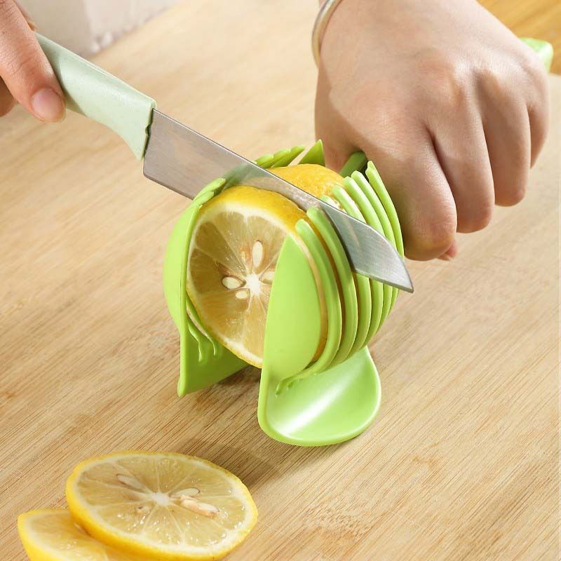 4Pcs  Multi-function Fruit Slicer Cutter Tool-Green