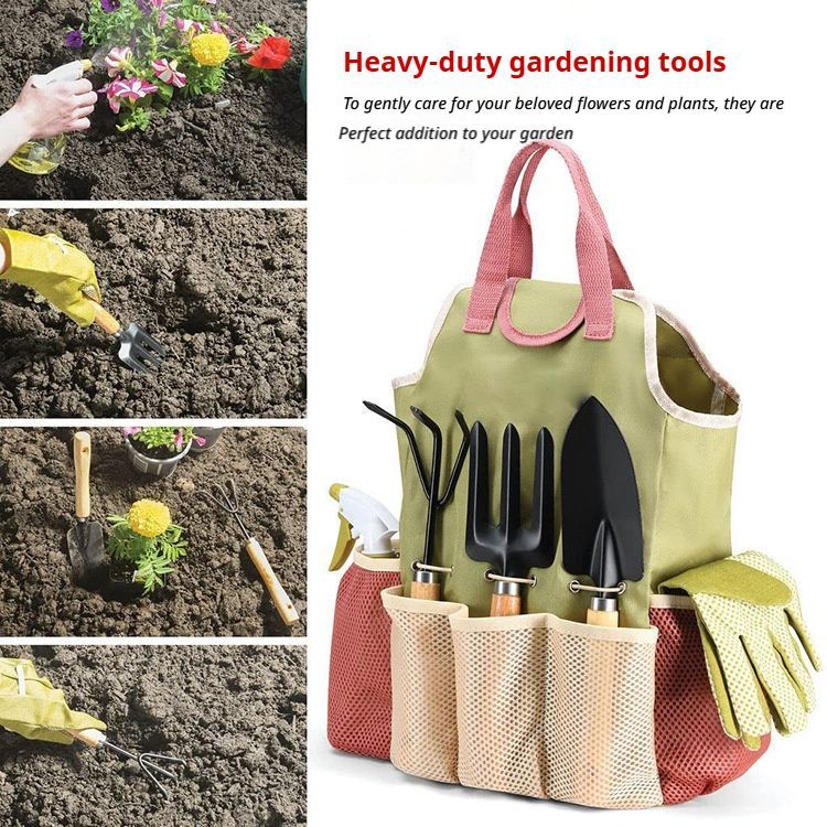 LandscapingTools5-PieceSetwithWoodenHandles