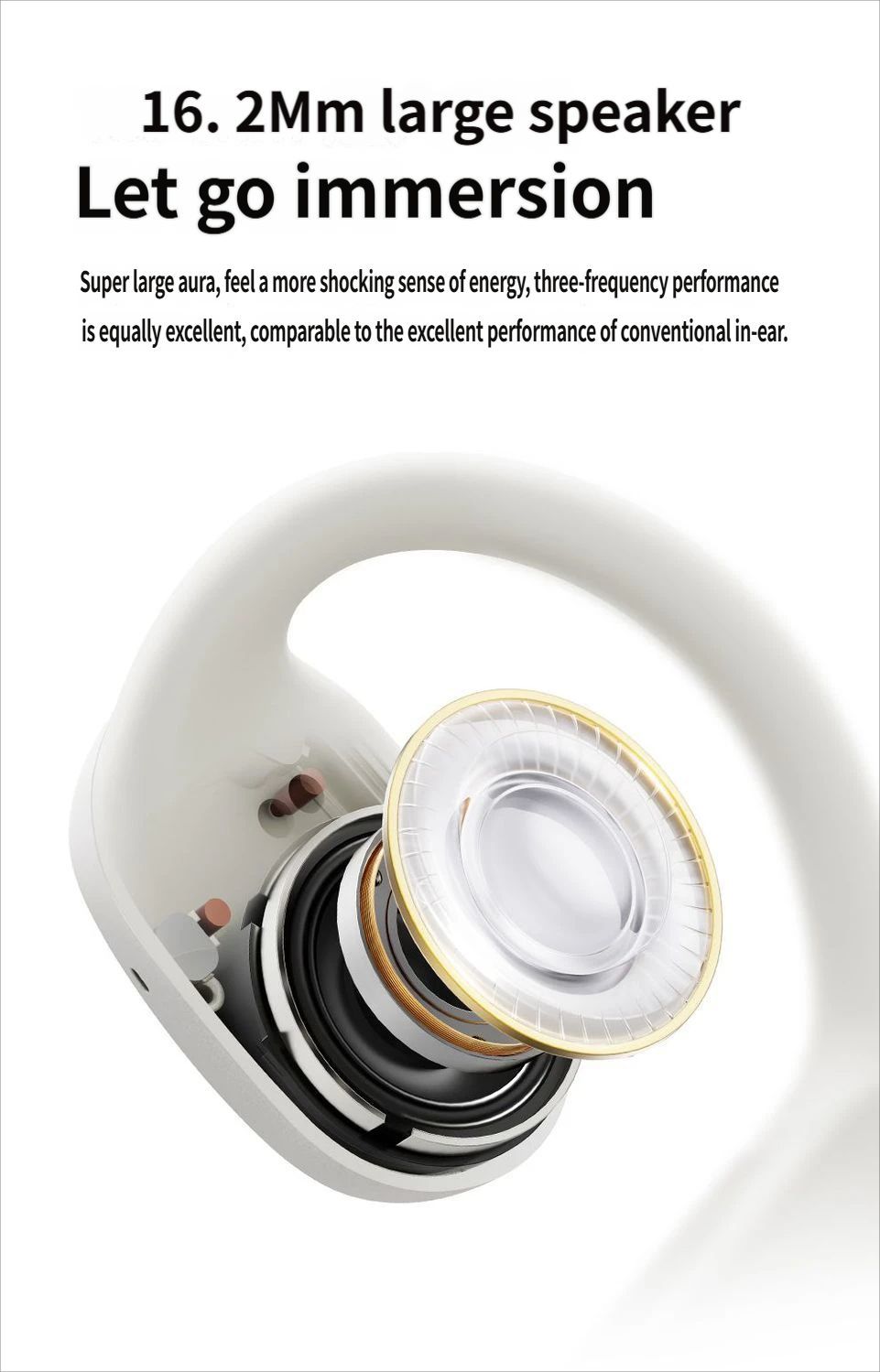 AG20 Bluetooth headset-White