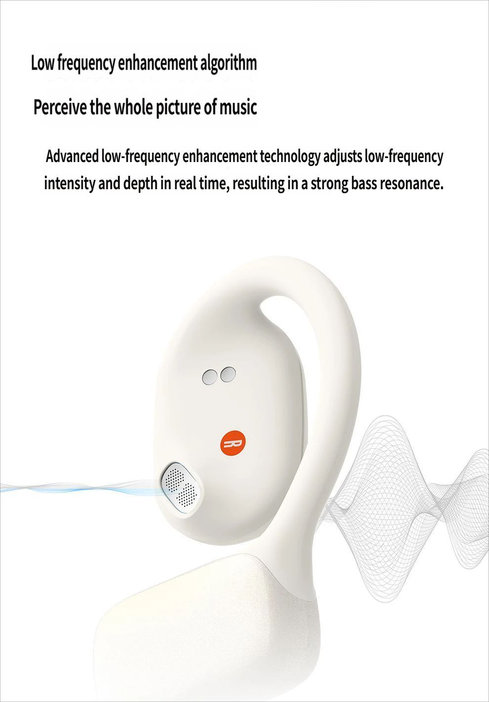 AG20 Bluetooth headset-White