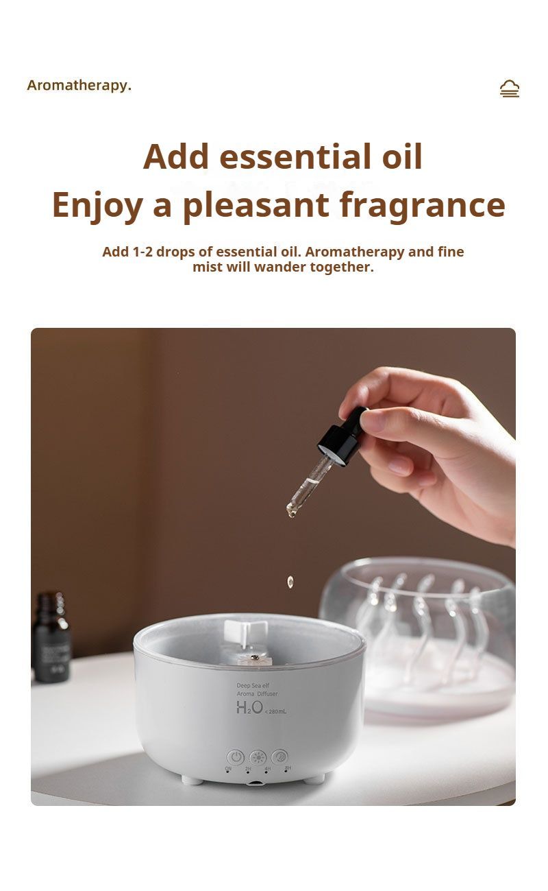 Aromatherapy diffuser white