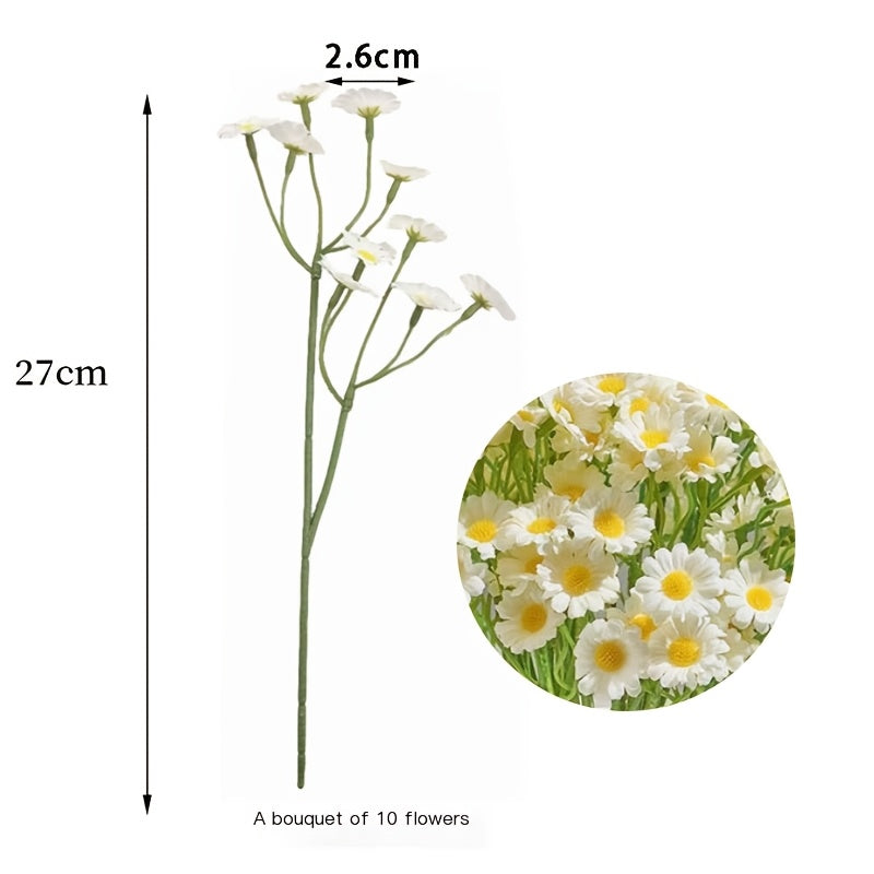Artificial-flower-White-rose-1stem-44cm