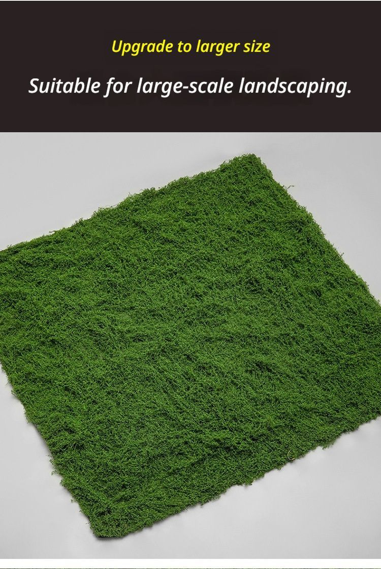 diy artificial moss lawn-Light Green Filamentous Moss 1000g (Bulk)