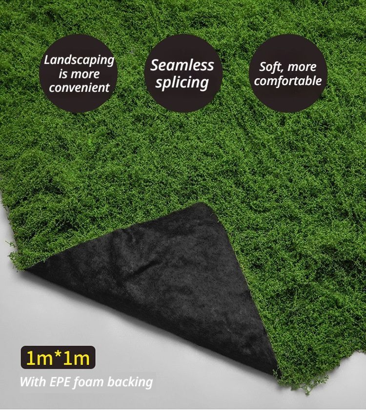 diy artificial moss lawn-Light Green Filamentous Moss 1000g (Bulk)