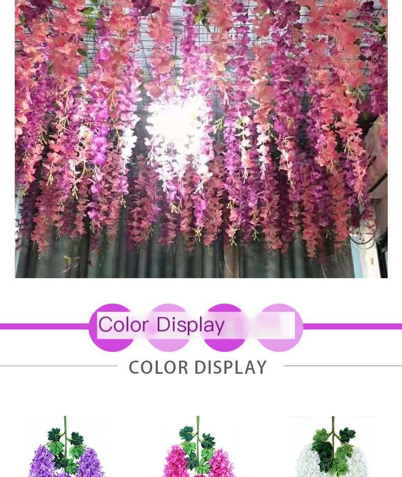 ArtificialLilacWisteria-DeepPink-110CM-12-StemPack