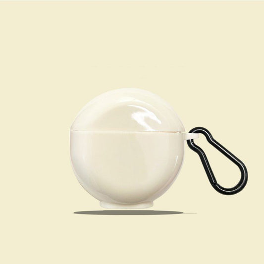 Beige headphone cover + hook AirPods 2
