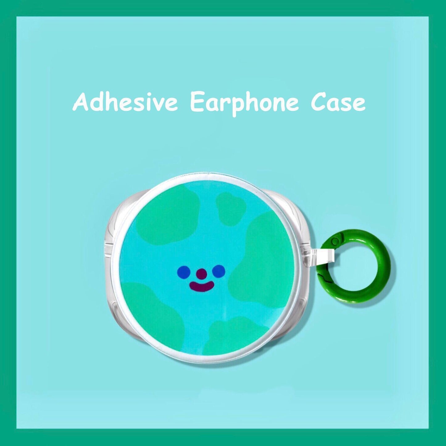 black and white rabbit + Round Ring Apple AirpodsPro 2