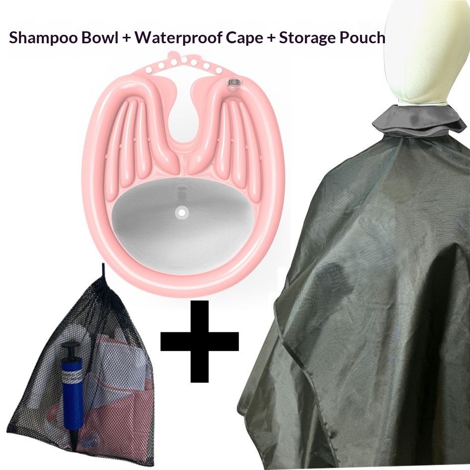HairWashingBasinBlack+DrainageBag