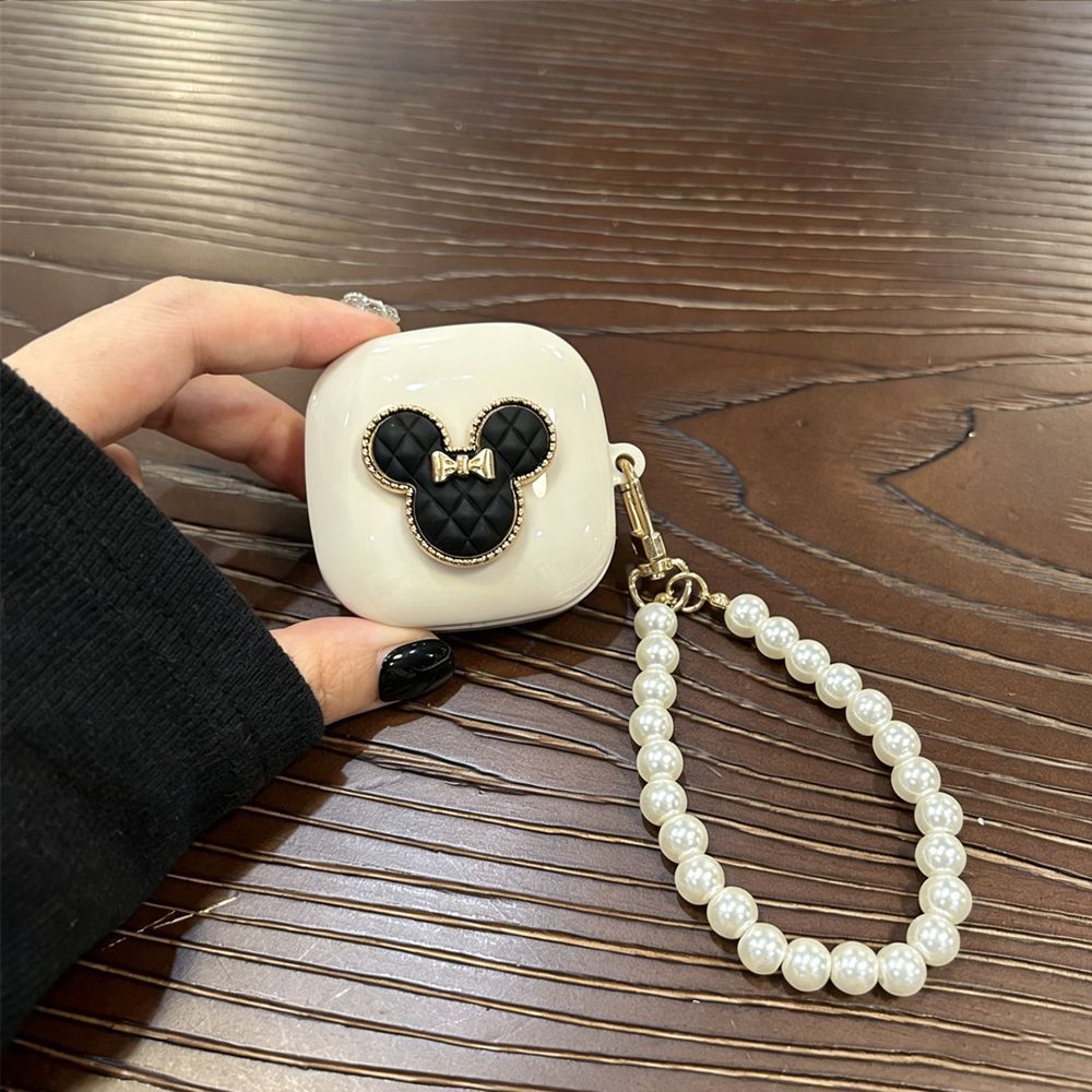Black headphone cover + hook AirPods 2