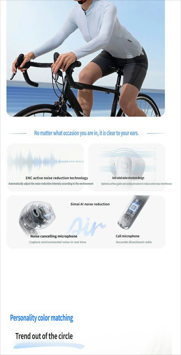 BS1 Bluetooth headset-White