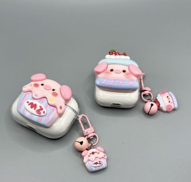 Cake Pig Bluetooth Earphone Case + pendant AirPods 3