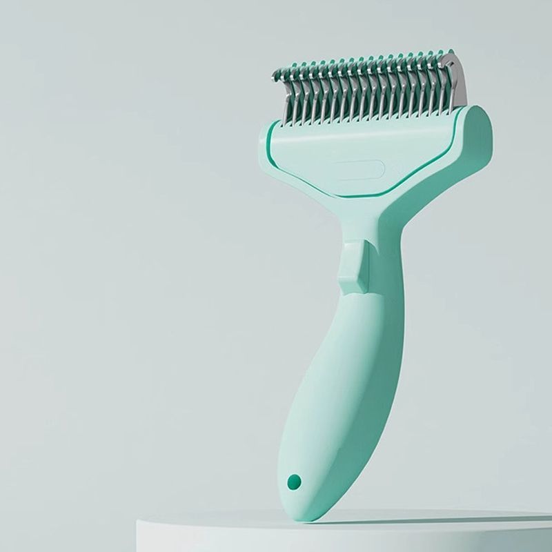 Cat hair comb-Green