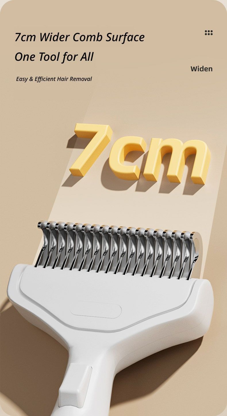 Cat hair comb-Green