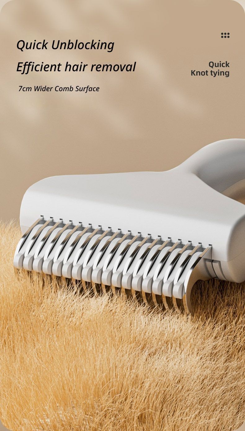 Cat hair comb-Green