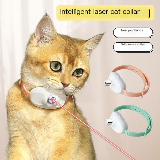 Laser cat teasing collar-Light green
