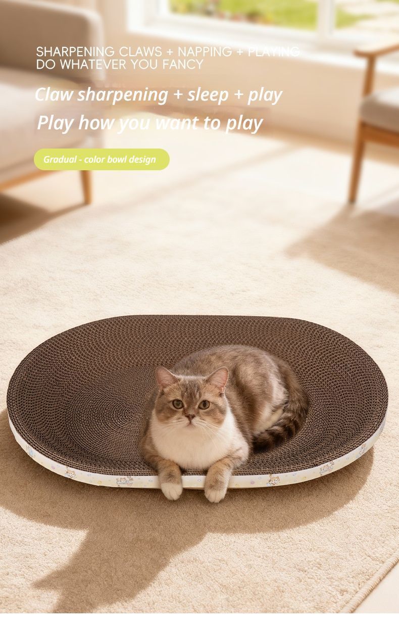 CatRoundPaw-ShapedLitterBox-Diameter:50cm(ThinStyle)