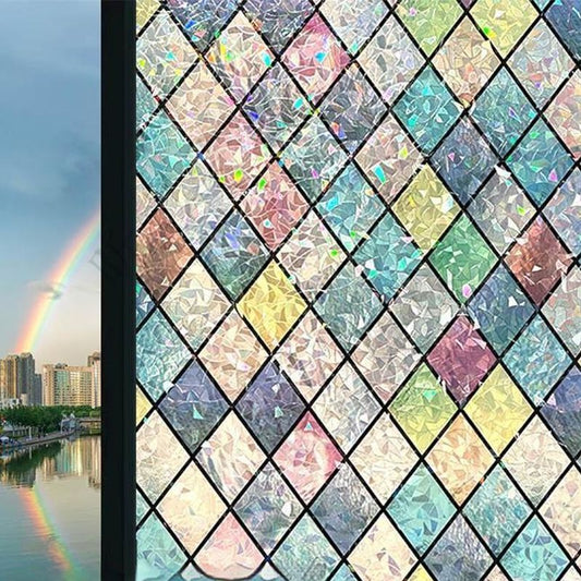 Coloured crystal grid 30*100cm
