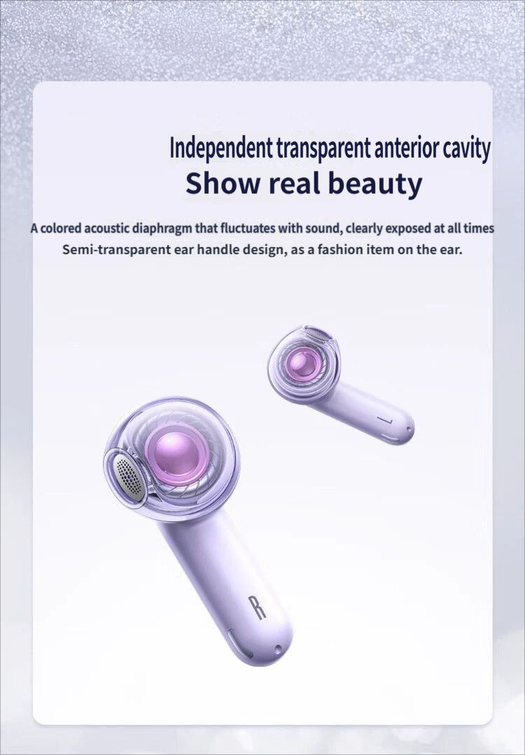 E5 Bluetooth headset-Pink