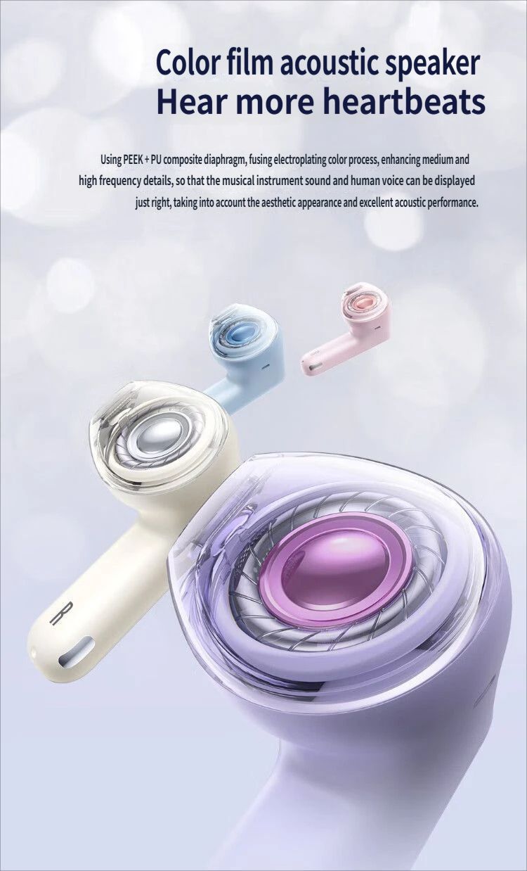 E5 Bluetooth headset-Pink