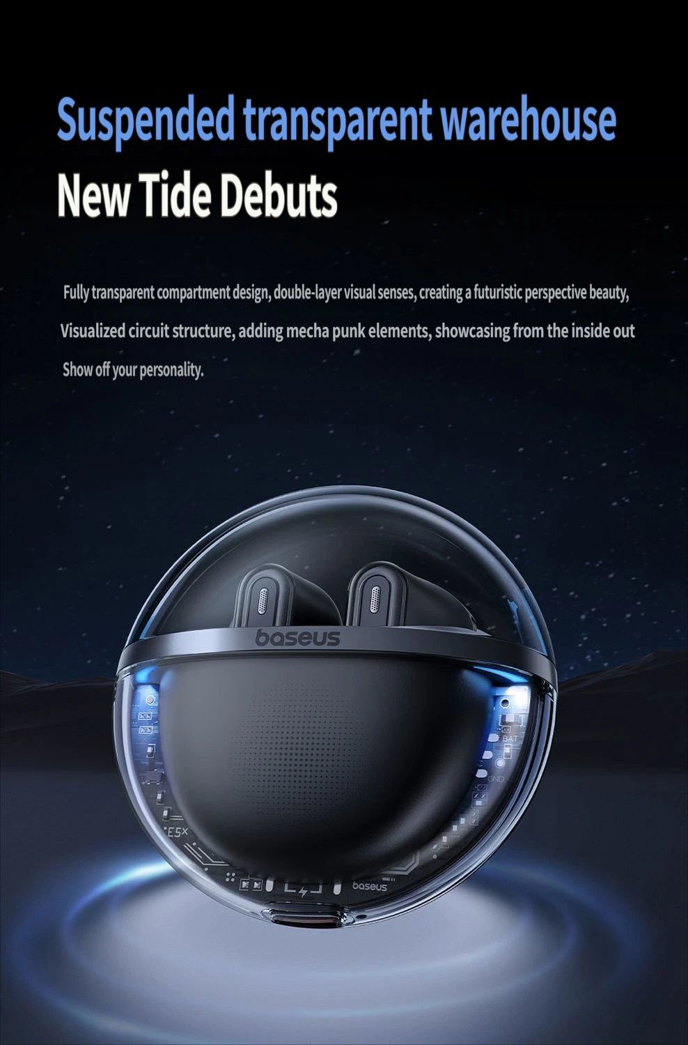 E5x Bluetooth headset-Black