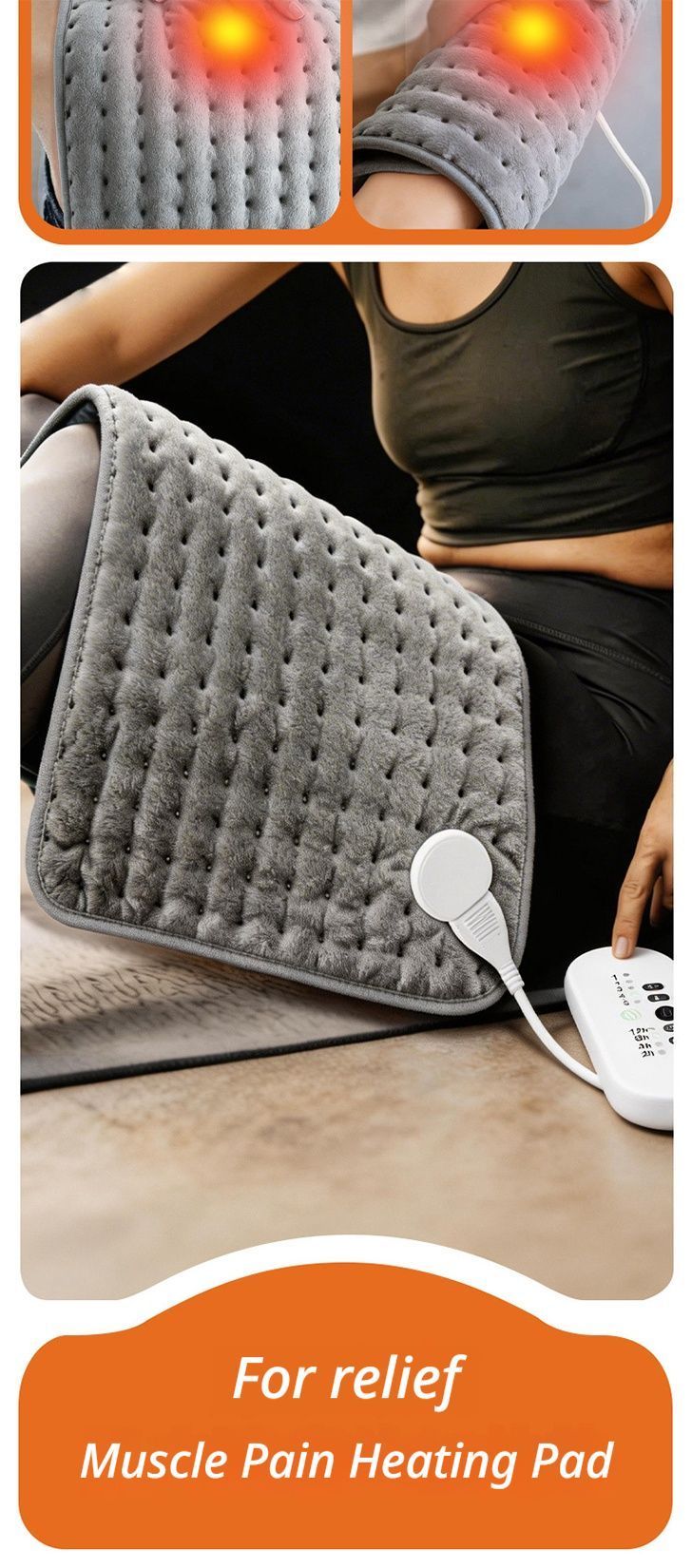 Electric blanket 30 * 40-grey