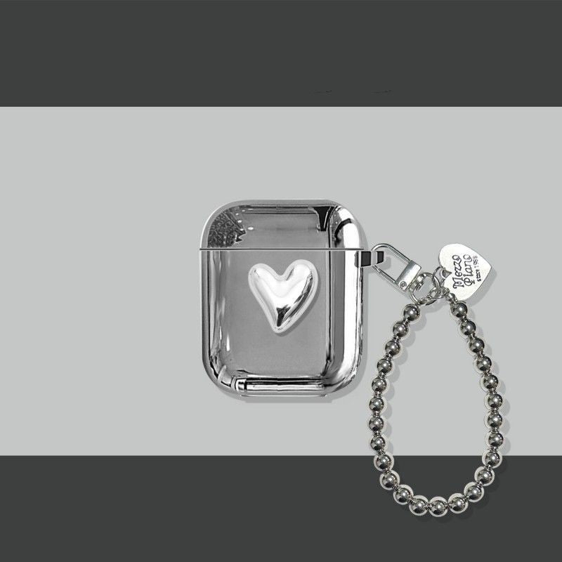 Electroplated 3D Heart + Bracelet Apple AirPods 3