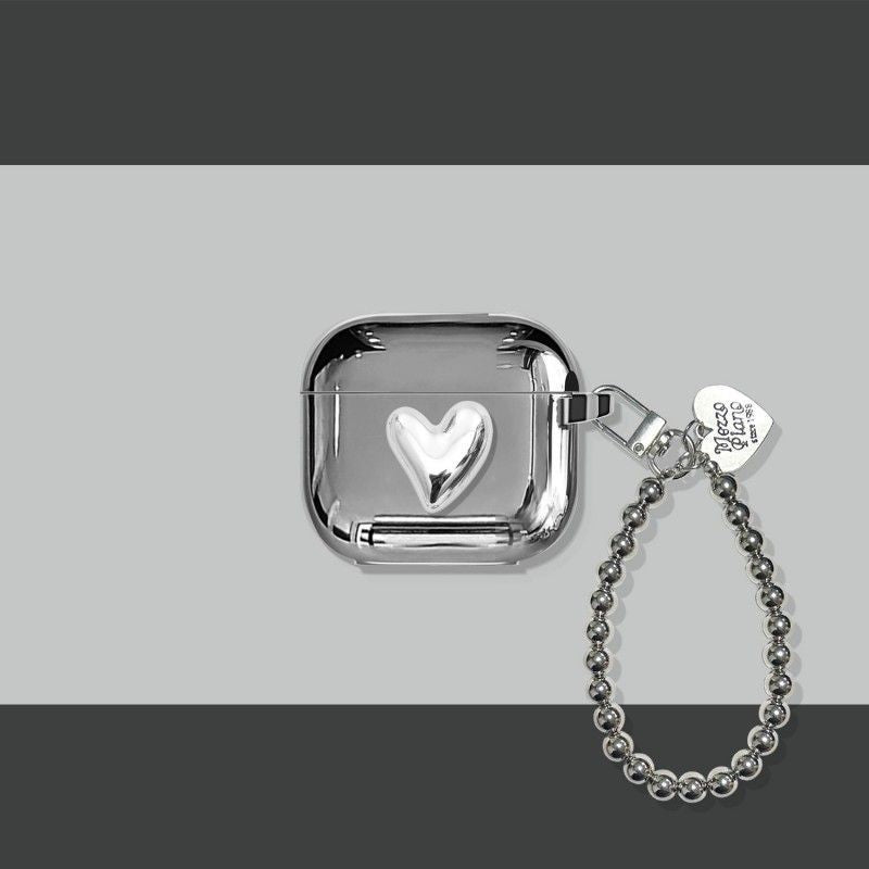Electroplated 3D Heart + Bracelet Apple AirPods Pro 2