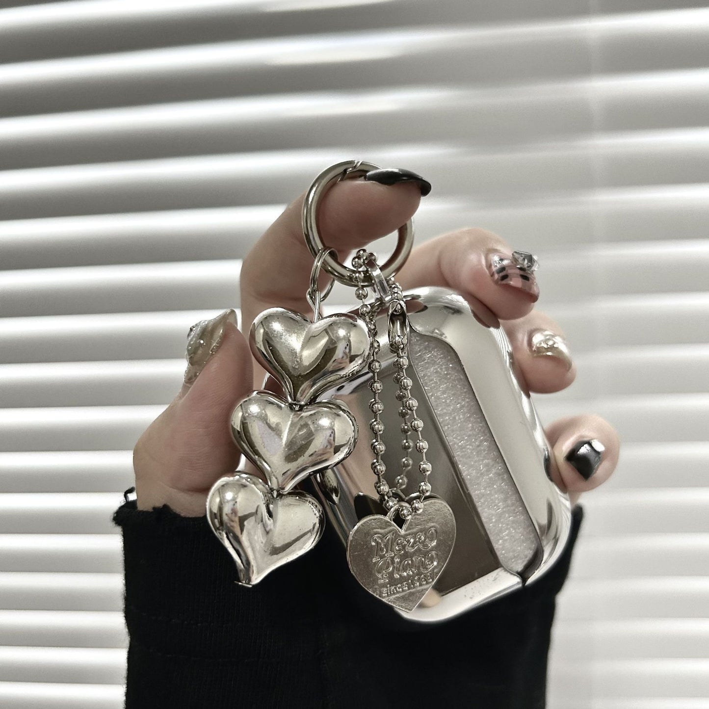 Electroplated 3D Heart + Bracelet Apple AirPods Pro 2