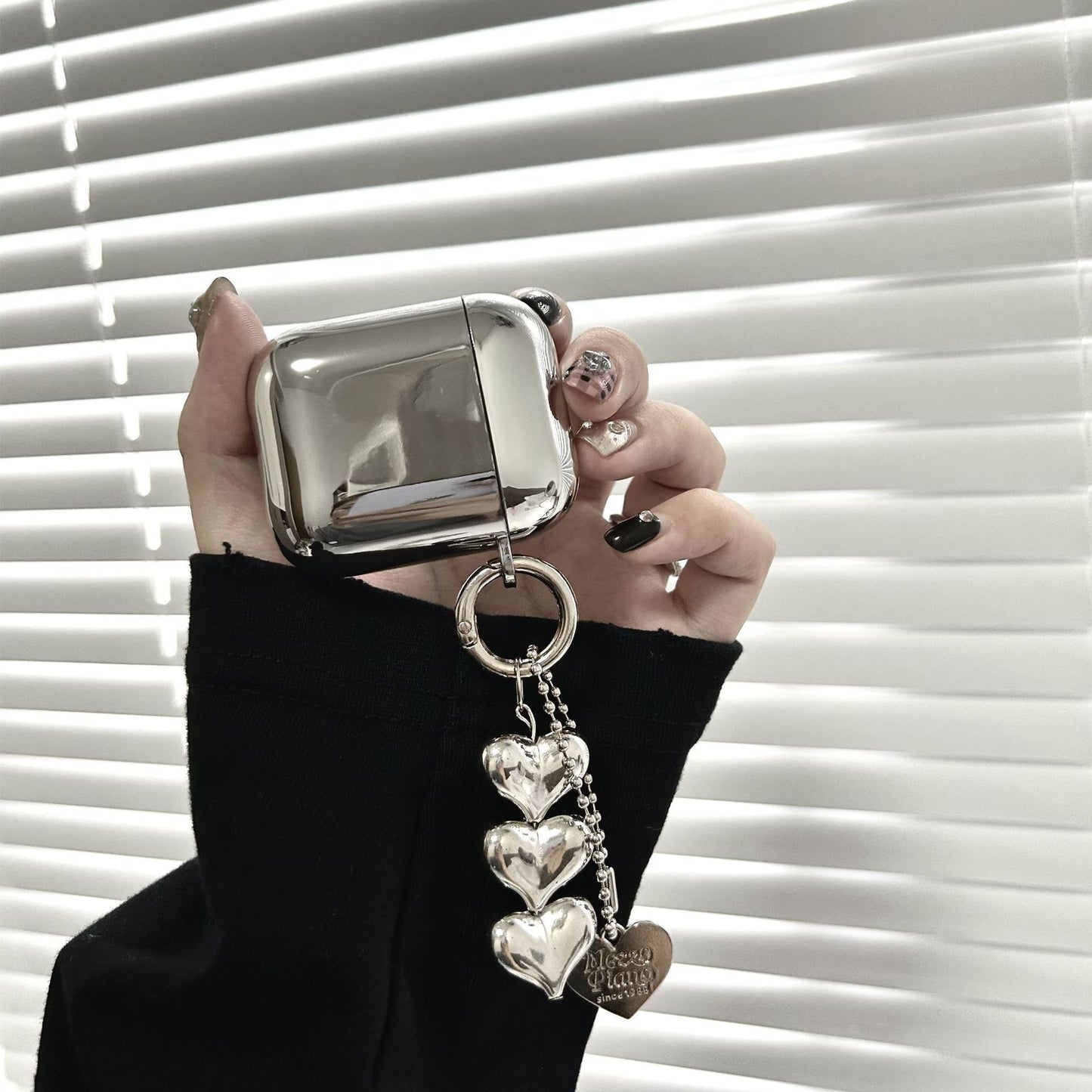 Electroplated 3D Heart + Bracelet Apple AirPods Pro 2
