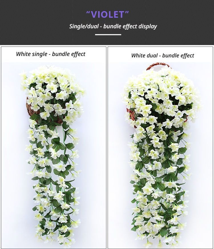 ArtificialFive-PetaledWhiteFlowers