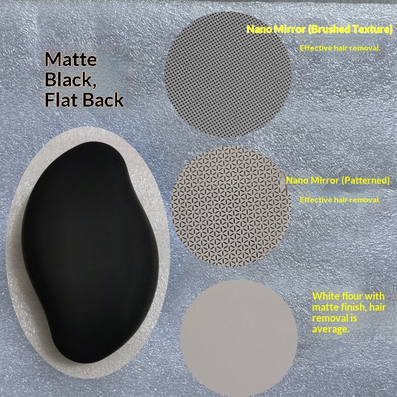 FlatBackGlossyBlack-FrostedFineGlass
