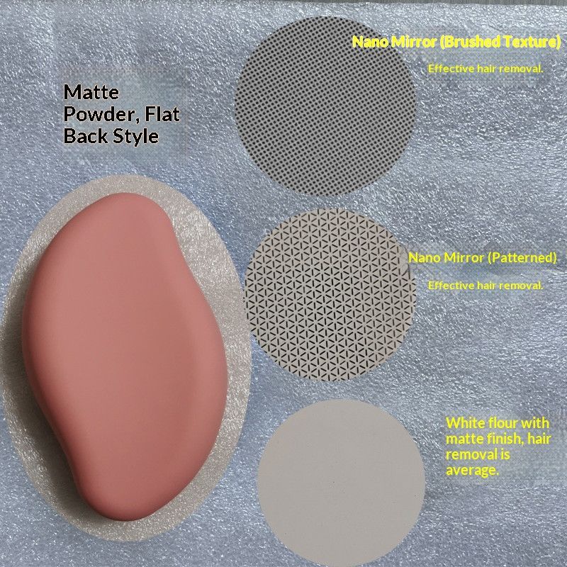 Flat-BackMatteWhite-FrostedFineGlass