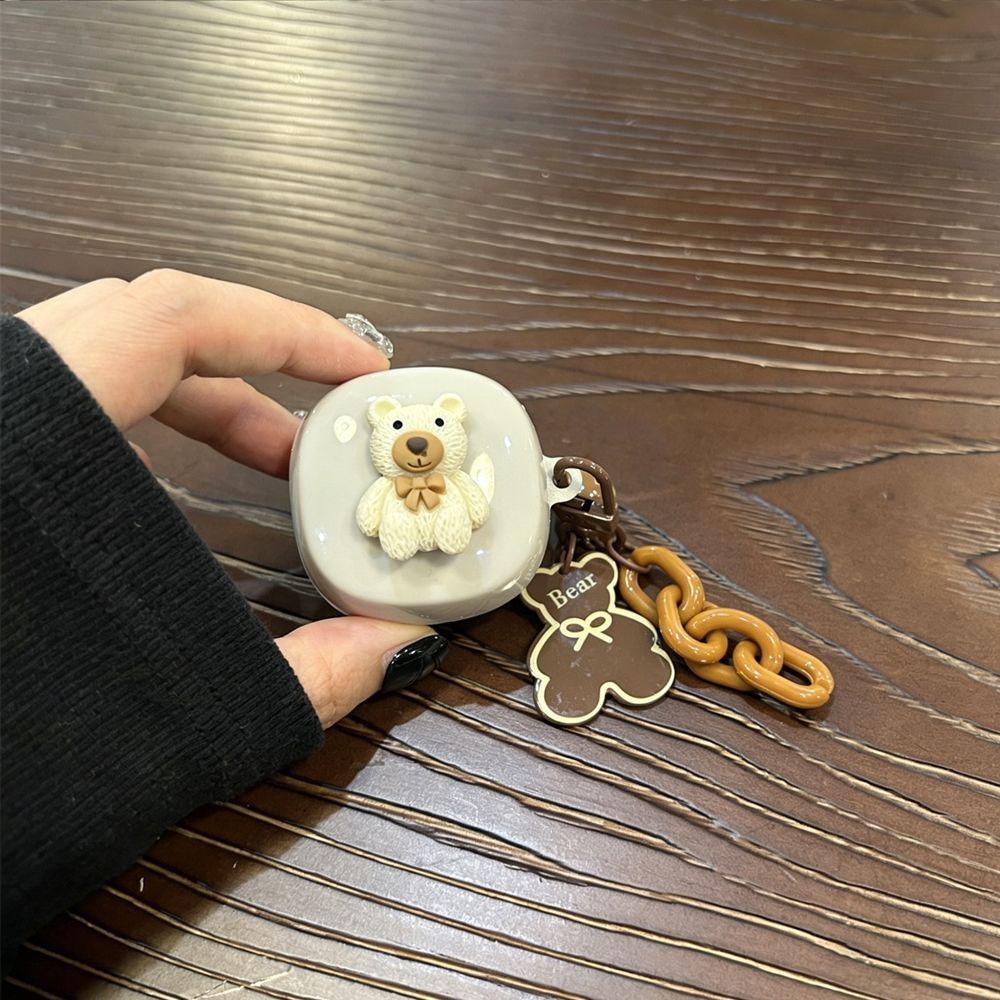 Gingham Flower [Pink Shell] + Pink Bracelet AirPods 2
