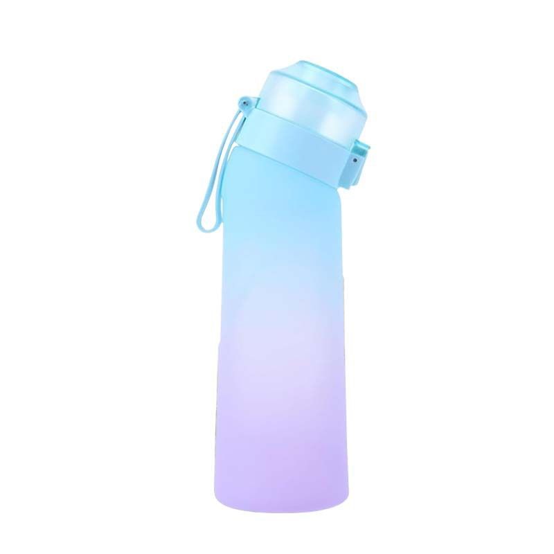 Gradient of pink and blue 0 Sugar 0 Calorie Scented Water Bottle