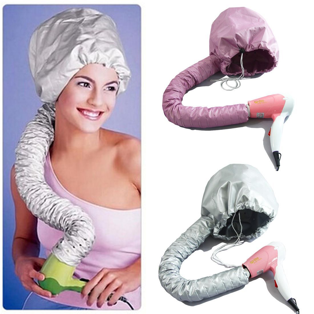 DeepConditioningHairDryingCap-SilverGray