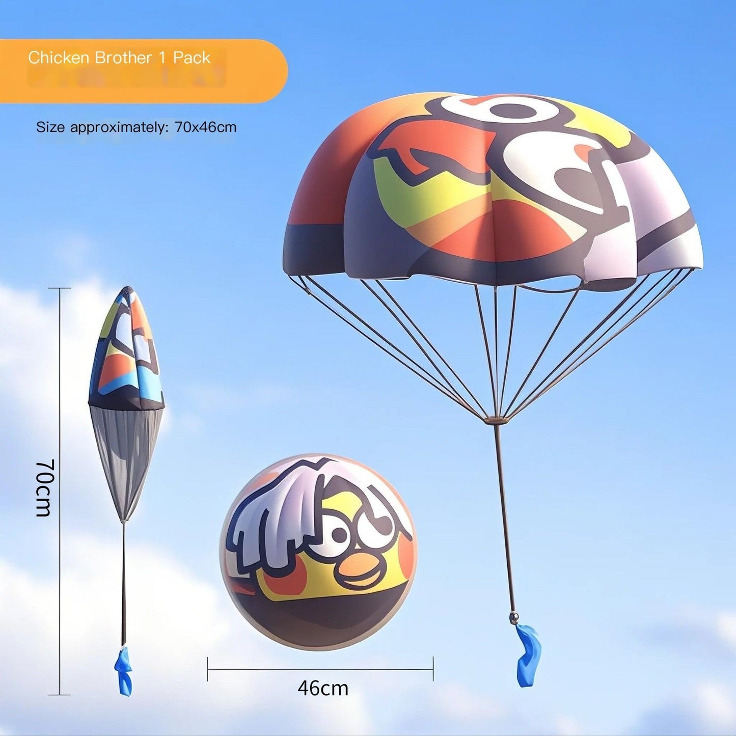 Hand-LaunchParachute-YellowDuck