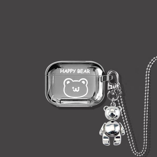 HAPPY Bear AirPods Pro Case+Keyring+Necklace