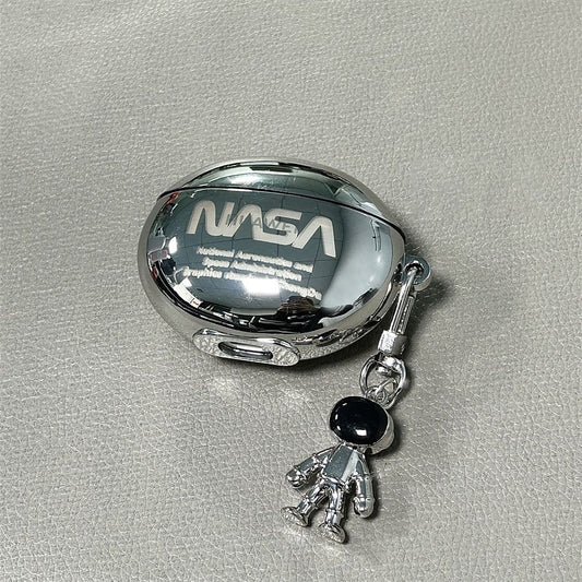 Laser Engraved Astronaut + Matching Keychain Apple AirPods 3