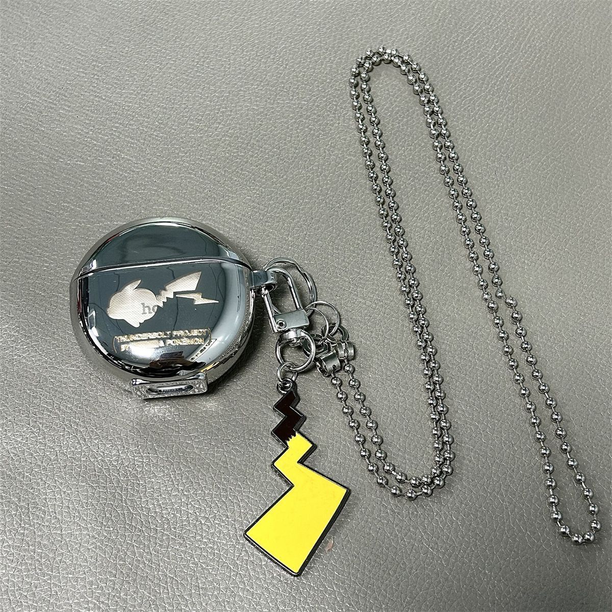 Laser Engraved Pikachu with a Ring Apple AirPods pro
