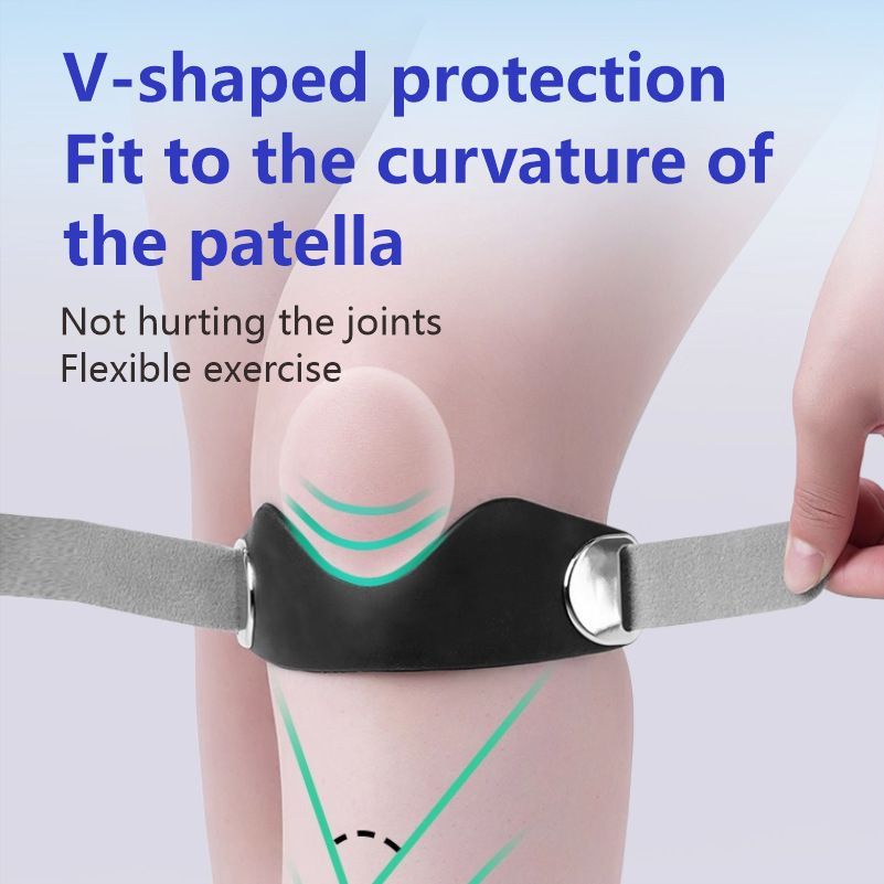 Patellar knee pads-Black