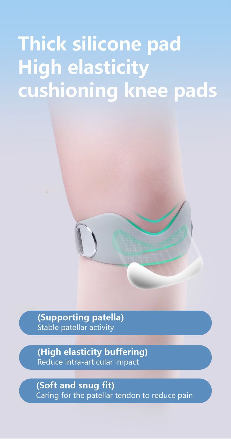 Patellar knee pads-Black