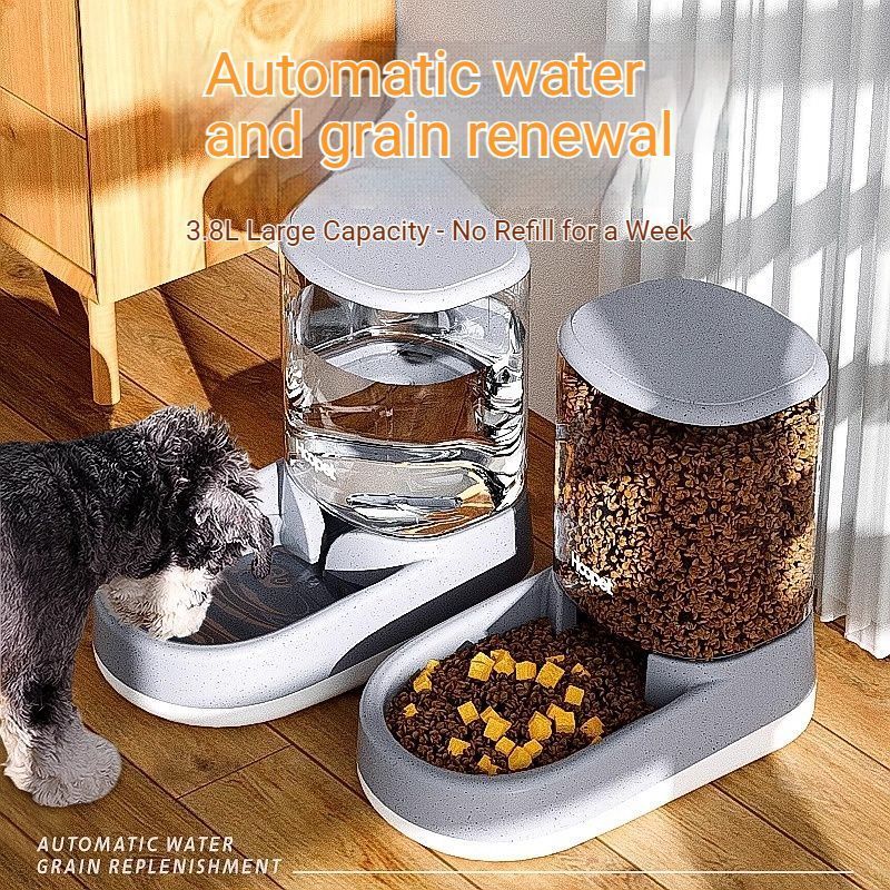 Pet automatic feeder-Pink Feeder