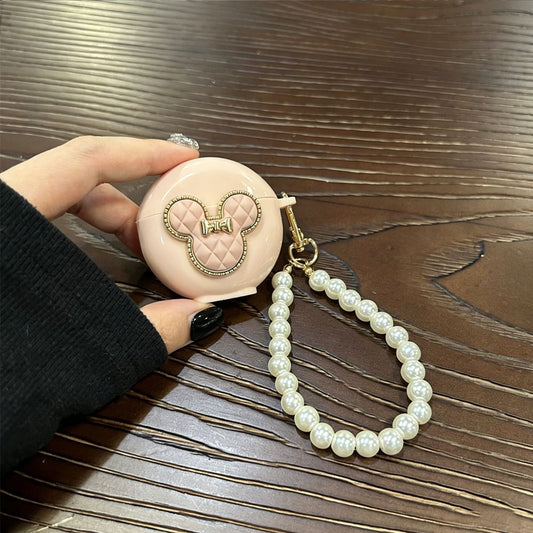 Pink Mini [Pink Shell] + Pearl Bracelet AirPods Pro 2