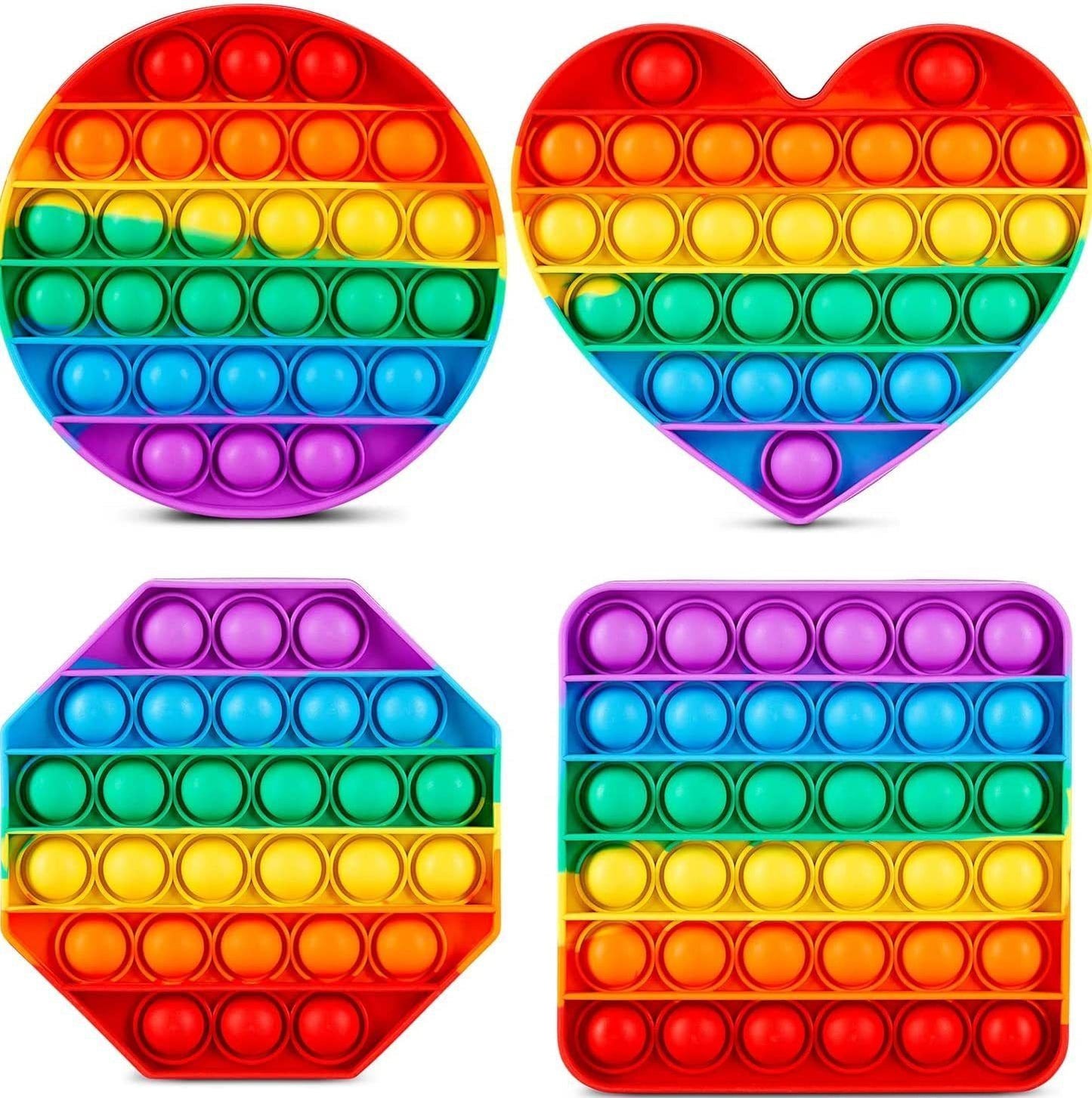 Puzzle Finger Bubble Fun Toy-Square