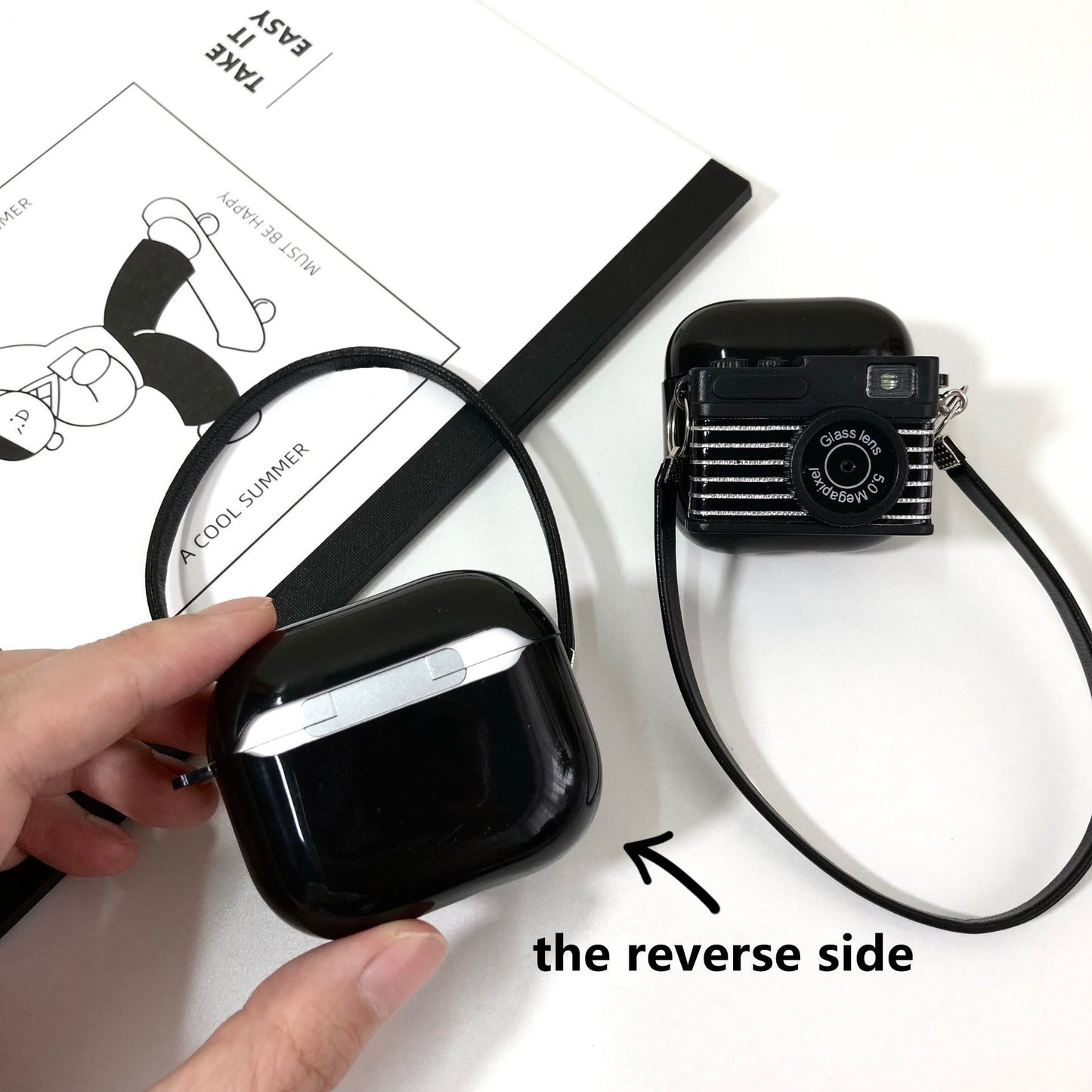 Retro luminous and sound-emitting camera Apple AirPods Pro 2