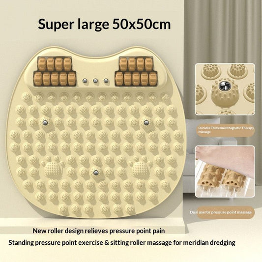 AcupressureMatwithRollers-Beige
