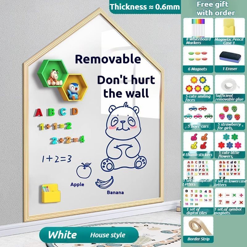 WhiteSquareFrame-ExtraThickPremiumQuality-60*90cm