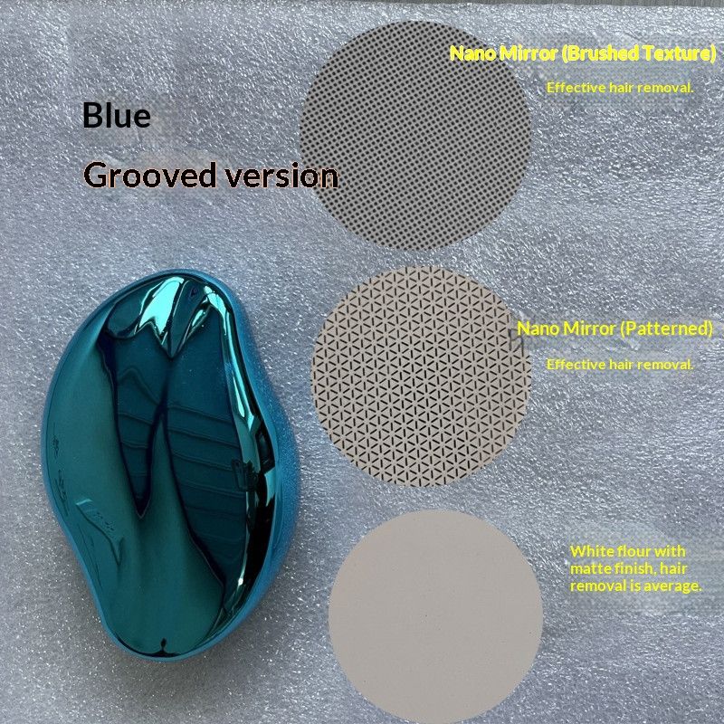 RoseRedGrooved-NanoGlasswithBrushedFinish(BlackSurface)