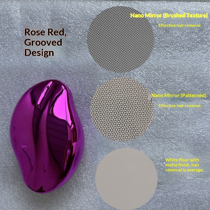 RoseRedGrooved-NanoGlass(Patterned)